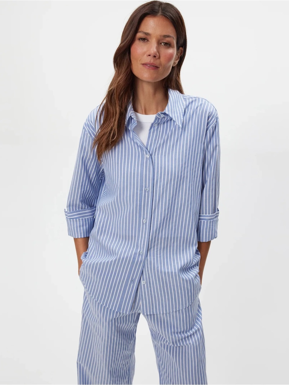 MICHAEL STARS
CARSON BUTTONDOWN | STRIPED